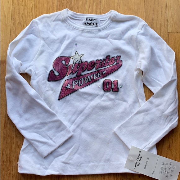 ❄️3/$15 NWT Amore T-Shirt Sz 5